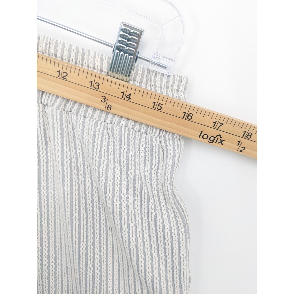 Baltic Born Cream Striped Lounge Shorts XL Drawstring Comfort Casual Neutral NWT - Picture 7 of 9
